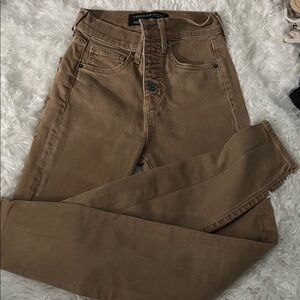 Veronica Beard Tan High Rise Women's Jeans